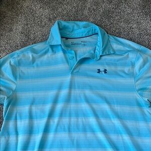Under Armour Men's Blue Polo Shirt